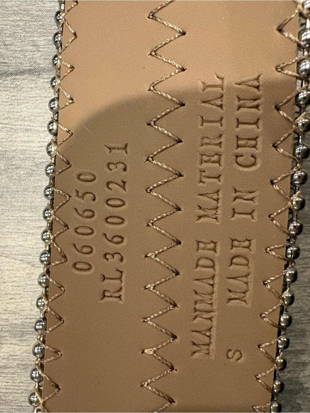 Women’s Tan Fashion Belt Adjustable Size